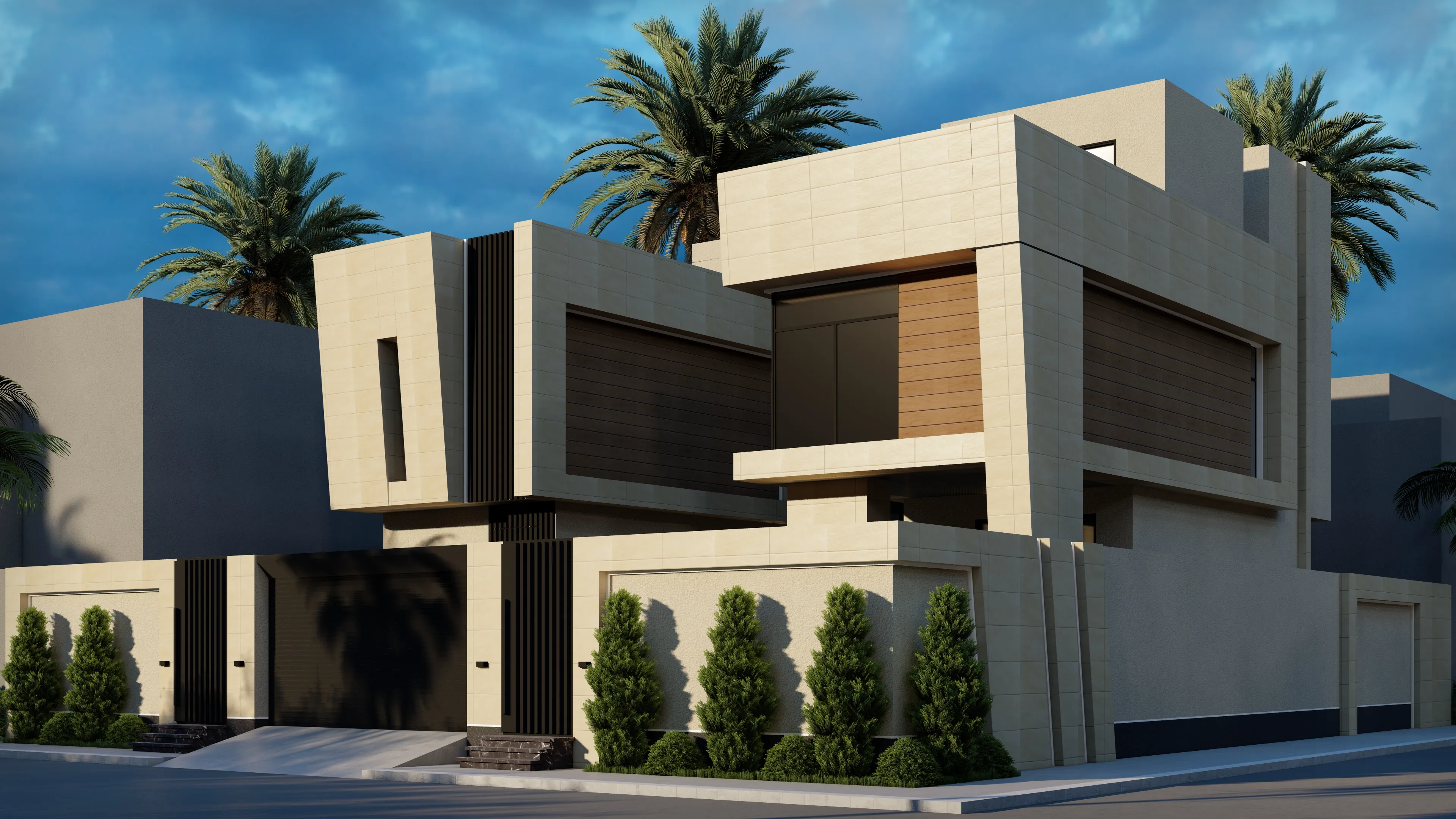 تصميم مودرن مشروع المحمدية
