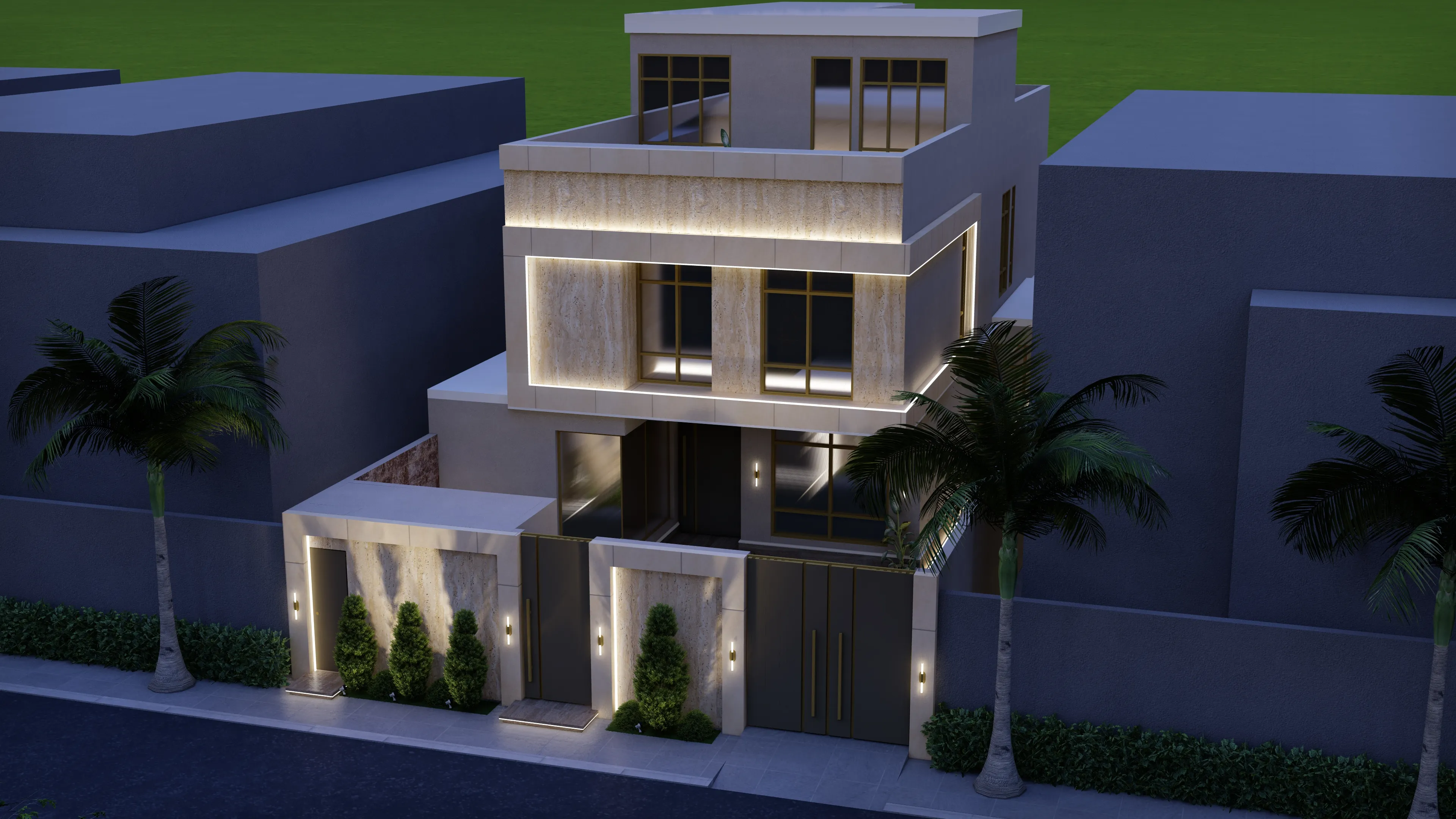 تصميم مودرن مشروع النزهة