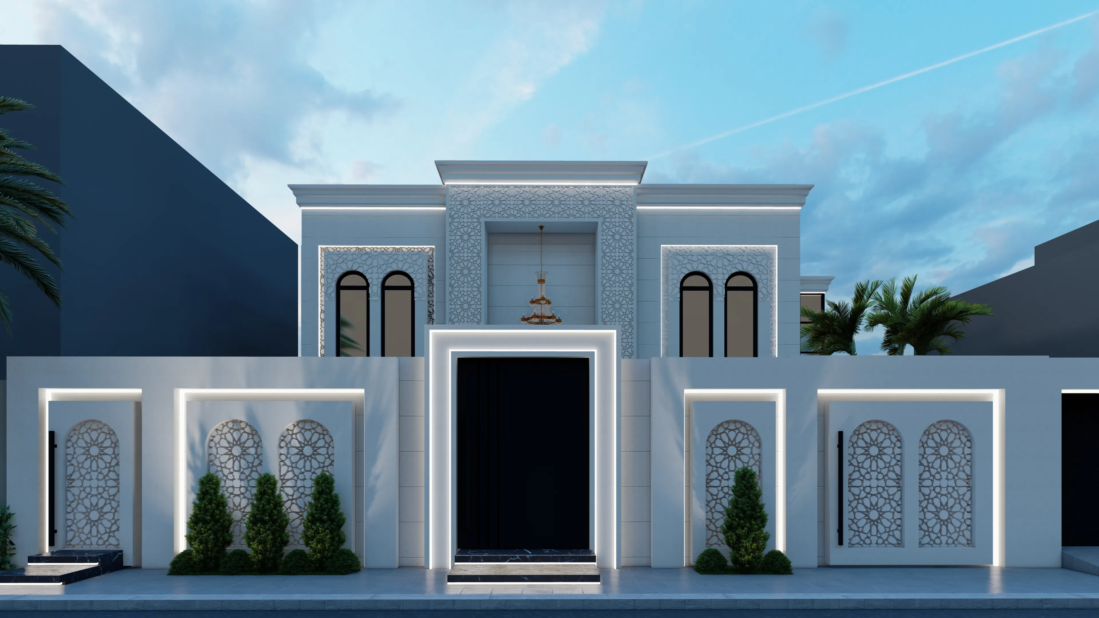 تصميم نيوكلاسيك مشروع الندى